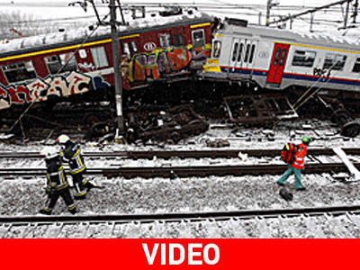 Τραγωδία από σύγκρουση τρένων στο Βέλγιο