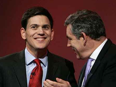 Ο David Miliband διάδοχος του Gordon Brown;