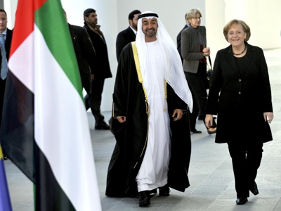 Στο Άμπου Ντάμπι η Angela Merkel