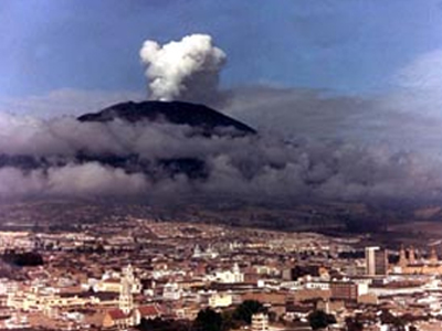 «Ξύπνησε» το ηφαίστειο Γαλέρας