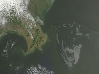 Θαλάσσια ρεύματα ωθούν την πετρελαιοκηλίδα προς τη Φλόριντα