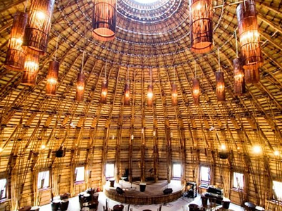 «Παλάτι» φτιαγμένο από… μπαμπού