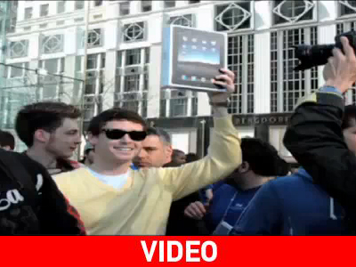 «Πάνω από μισό εκατομμύριο» iPad την πρώτη ημέρα