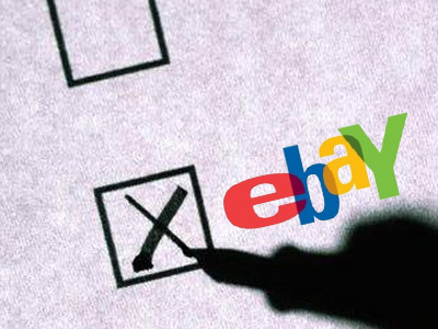 Έβγαλε την ψήφο του στο ebay!