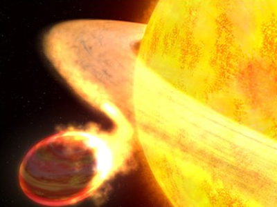 Ήλιο που «τρώει» γειτονικό πλανήτη φωτογράφισε το Hubble