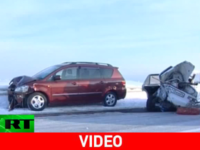 Καραμπόλα 43 αυτοκινήτων στη Ρωσία