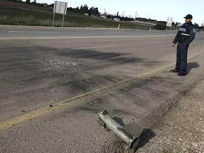 Βλήματα όλμου έπεσαν στο νότιο Ισραήλ