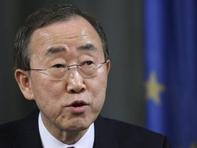 Επόπτευσε τους ισραηλινούς εποικισμούς ο Μπαν Κι-Μουν