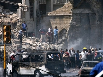 Λουτρό αίματος από διπλή έκρηξη στην Βαγδάτη