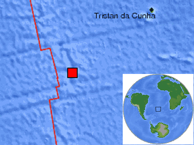 Σεισμός 5,5R στη νήσο Tristan Da Cunha