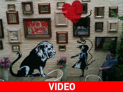 «Ξαναχτύπησε» ο Bansky;