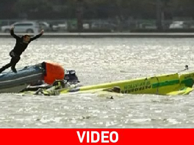 Καρέ-καρέ πτώση αεροσκάφους σε αγώνες επιδεξιότητας