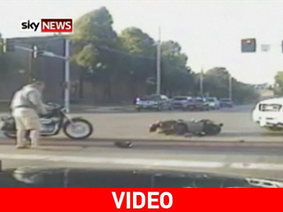 Ποδοσφαιριστής επέζησε από τρομακτικό τρακάρισμα