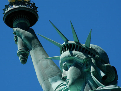 Καπνός στο Άγαλμα της Ελευθερίας