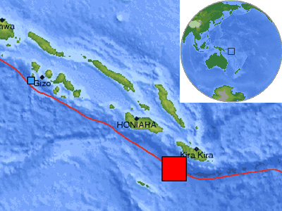Σεισμός 7,1 Ρίχτερ στα νησιά του Σολομώντα