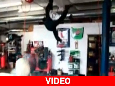 Μια διαφορετική χρήση του αερόσακου