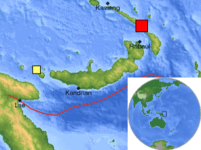Σεισμός 6,2R στην Παπούα Νέα Γουινέα