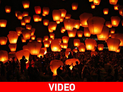 Τραυματίες στο «Φεστιβάλ του Φαναριού» στην Ταϊβάν