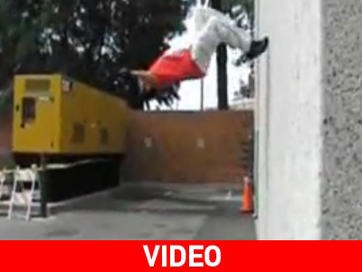 Ο «ιπτάμενος» ακροβάτης