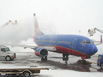 «Παγωμένο λουκέτο» στο αεροδρόμιο του Μάντσεστερ