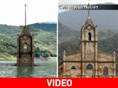 Η ξηρασία έφερε στο φως παλιά πόλη στη Βενεζουέλα