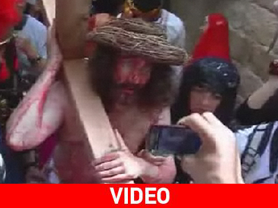 Η αναπαράσταση της Σταύρωσης του Ιησού στην Ιερουσαλήμ