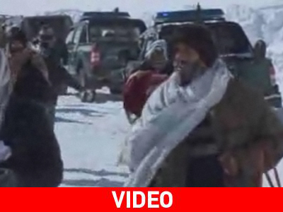 Στους 165 οι νεκροί από τις χιονοστιβάδες στο Αφγανιστάν