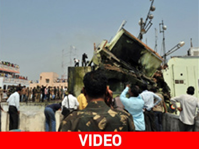 Συντριβή αεροσκάφους σε επιδείξεις στην Ινδία