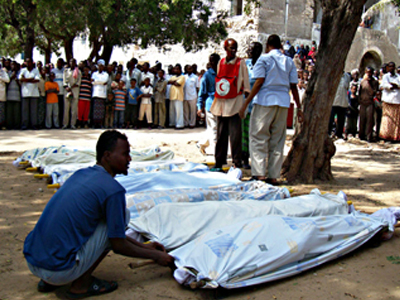 Βόμβες έπληξαν νοσοκομείο στη Σομαλία