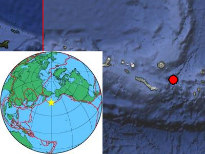 Σεισμός 6,1R στις νήσους Andreanof