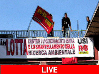 Διαμαρτυρίες συμβασιούχων και στην Ιταλία