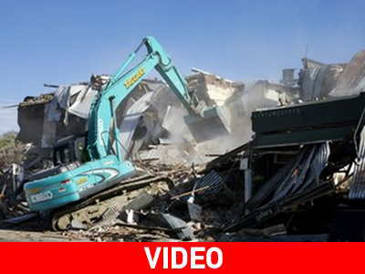 Ισοπεδώθηκε μια ολόκληρη πόλη