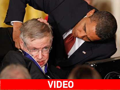Ο Obama τίμησε τον Stephen Hawking