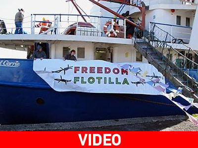 «Έδεσε» το Rachel Corrie στο λιμάνι του Ασντόντ