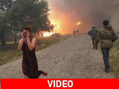Καταστροφικές πυρκαγιές στην Ρωσία