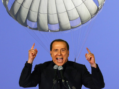 Ένα αλεξίπτωτο για τον Σίλβιο