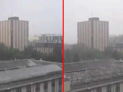 Πριν και μετά τη χαλαζόπτωση