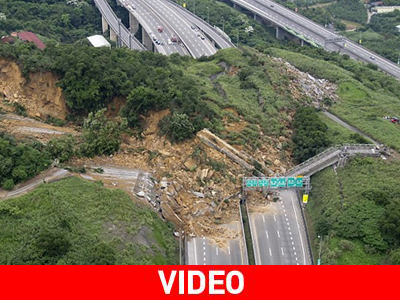Συνεχίζονται οι έρευνες από την κατολίσθηση στην Ταϊβάν