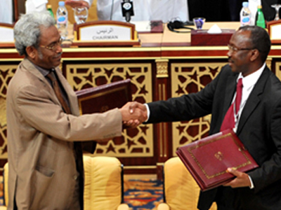 Συμφωνία του Σουδάν με οργάνωση ανταρτών του Νταρφούρ