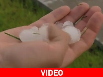 Σαρωτική χαλαζόπτωση παρέλυσε την Πολωνία