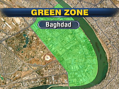 Ρουκέτα στην Πράσινη Ζώνη της Βαγδάτης