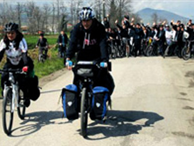 Από την Τουρκία στην Ιαπωνία με ποδήλατο