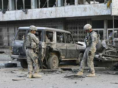 Επίθεση αυτοκτονίας στο Αφγανιστάν