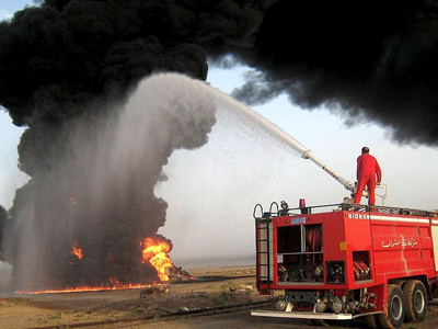 Φωτιά σε πετρελαιοπηγή στο Ιράν