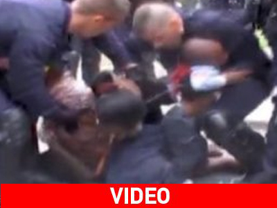 Αστυνομική βία σε γυναικόπαιδα μεταναστών