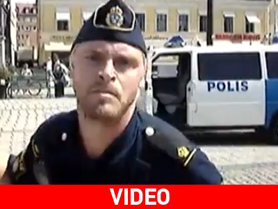 One police-man show…