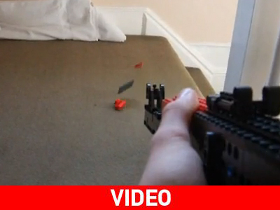 Αυτόματο όπλο από… Lego