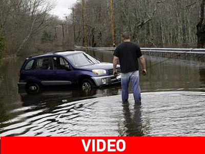 Προβλήματα από τις βροχοπτώσεις στις ανατολικές ΗΠΑ Προβλήματα από τις βροχοπτώσεις στις ανατολικές ΗΠΑ