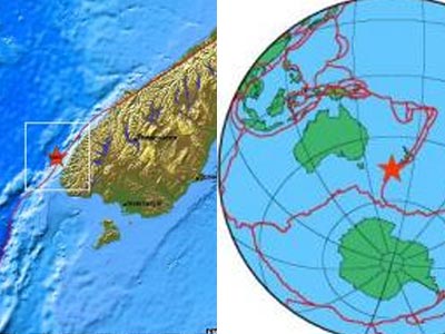 Ισχυρός σεισμός 5,7 Ρίχτερ στη Ν. Ζηλανδία