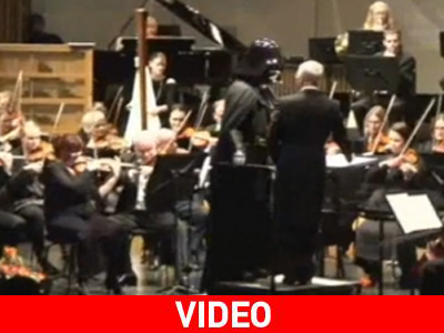 Ο «Darth Vader» σε ρόλο… μαέστρου